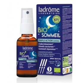 Ladrôme BioSommeil Triple Action Sommeil Spray Buccal Bio 20 ml