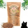 SNOOZYCAT® Racine de valériane en vrac pour chat - 40 g - Herbes 100 % naturelles pour remplir les jouets pour chat - Équilib