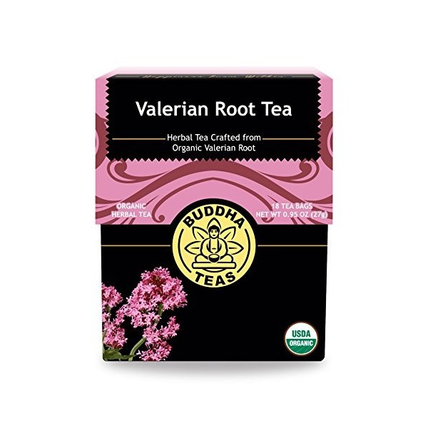 Valerian Root Tea - Organic Herbs - 18 Bleach Free Tea Bags