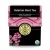 Valerian Root Tea - Organic Herbs - 18 Bleach Free Tea Bags