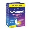NOVANUIT nuit complète – Mélatonine 1,9 mg, Plantes, Vitamine B6 – Complément Alimentaire – Endormissement rapide, Sommeil co...