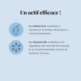 LAttrape Rêve Sommeil – Sommeil naturel – 1mg de Mélatonine avec Vitamine B6 – 30 Unités 1 mois – Sans sucre, Vegan – Bear
