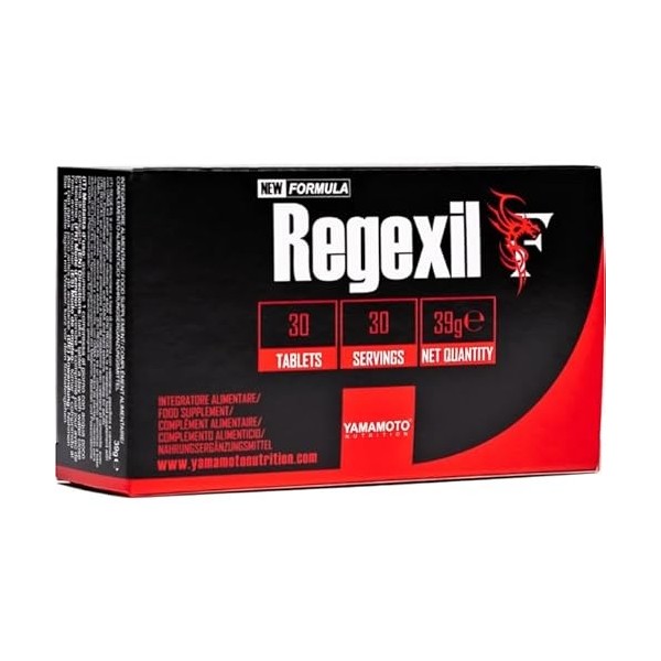 Yamamotò Regexil 30 comprimés - formule pour favoriser le sommeil nocturne. Mélange hautement synergique dextrait de valéria