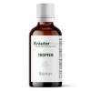 Kräutermax - Gouttes de valériane - 50 ml - Teinture végétalienne de racine de valériane - 15 % de volume