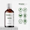 Kräutermax - Gouttes de valériane - 50 ml - Teinture végétalienne de racine de valériane - 15 % de volume