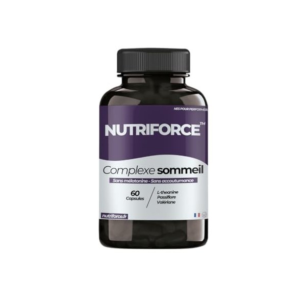 Complexe Sommeil – Relaxation, Endormissement & Sommeil Profond – Sans Mélatonine