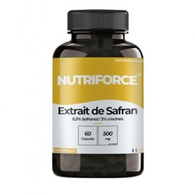 Extrait de Safran – Équilibre de l’Humeur, Détente & Clarté Mentale – 500 mg