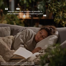 Mélatonine Sans Additifs – Qualité du Sommeil & Réveil Énergique – 60 Gélules