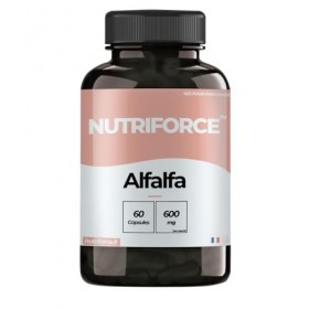 Alfalfa Pure – 500 mg par Gélule – Complément Alimentaire Naturel – 60 Capsules