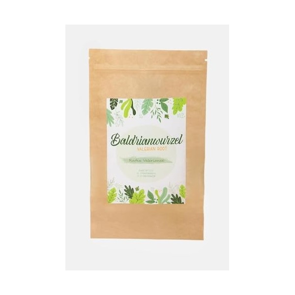 IGART Racine de valériane coupée 500 g | pour thé à la valériane | tisane | valériane | Valeriana Officinalis | Qualité 1A