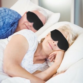Masque de sommeil en soie - Obe aux yeux confortable | Masque de couchage à lœil doux pour les yeux légers pour les voyages,