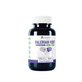 Alzuro Labs Valériane | 2 000 mg équivalent extrait 500 mg 4:1 | 120 capsules végétaliennes | Endormissement Rapide, Nuit R