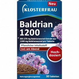 usy Lot de 6 paquets de 30 dragées pour femme monastique Valériane 1200 + bloc usy