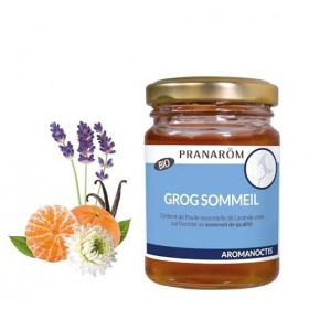 Pranarôm aromanoctis grog sommeil bio 100ml Valériane
