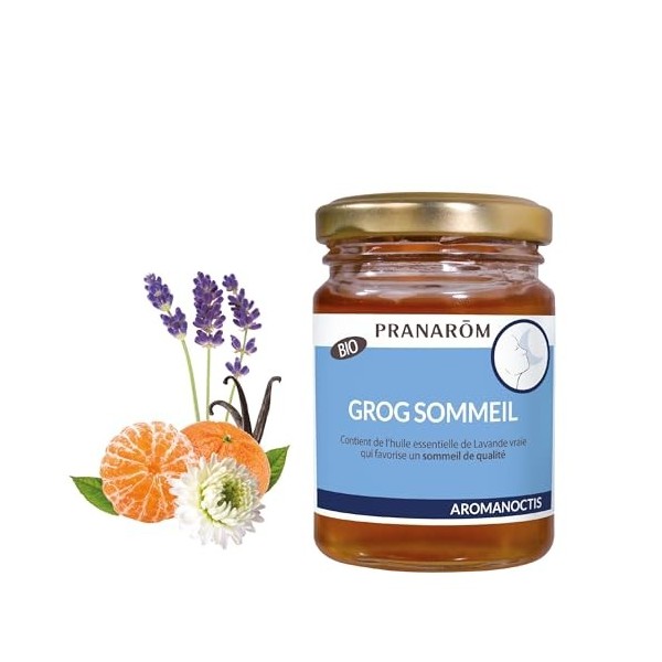 Pranarôm aromanoctis grog sommeil bio 100ml Valériane