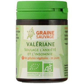 Valériane bio - 60 gélules - Détente et sommeil