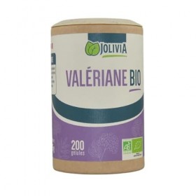 Valériane Extrait Bio - 200 gélules végétales de 250 mg | Format Gélule | Complément Alimentaire | Vegan | Fabriqué en France