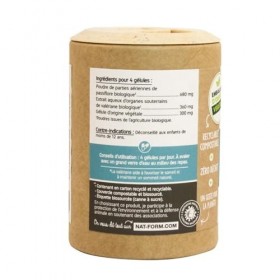 Nat & Form Écoresponsable Passiflore Valériane Bio 120 gélules Valériane