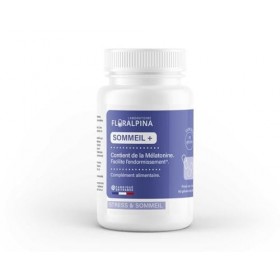 Sommeil Plus 60 Gélules - Formule avec Mélatonine - Soutien Naturel pour un Sommeil Réparateur - 60 Gélules Végétales