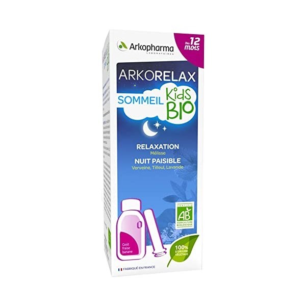 Arkopharma arkorelax sommeil kids bio 100ml Valériane