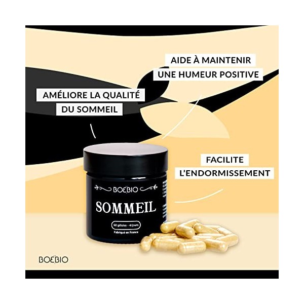 Sommeil Bio - Gamme Spa - Insomnies Réveil Nocturne Difficulté Dendormissement - Mélisse, Escholtzia, Passiflore et Tilleul 