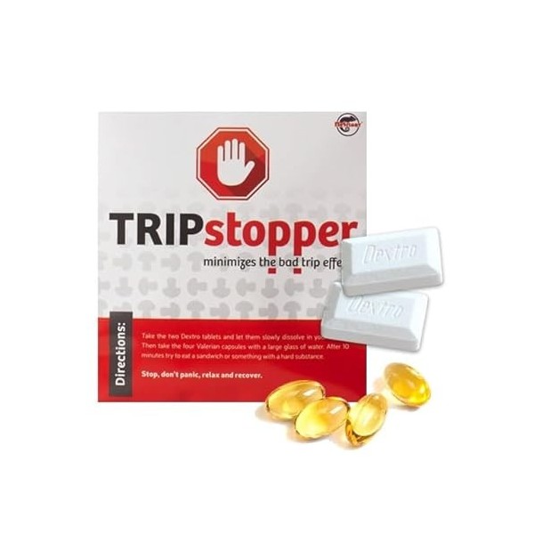 BAD TRIP STOPPER valeriane Minimise effet bad trip intense Champignons STOP voyage Magique plante médicinale Truffes