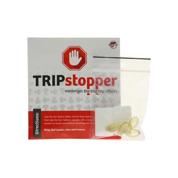 BAD TRIP STOPPER valeriane Minimise effet bad trip intense Champignons STOP voyage Magique plante médicinale Truffes