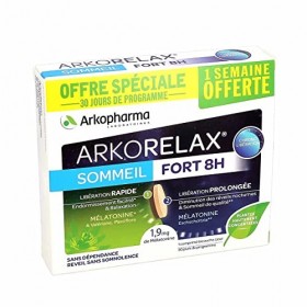 Arkopharma Arkorelax Sueño 8h - 30 Comprimidos