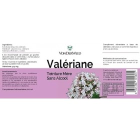 Vonderweid - Valériane Teinture Mère Sans Alcool | Valériane Extrait total | Valériane Relaxation | Extraction par ultrasons 