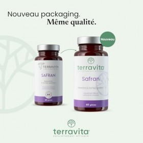 SAFRAN | 60 Gélules | 30 mg par Gélule | Enfants et Adultes | Concentration - Anti-Stress - Sérénité - Bonne Humeur | Extrait