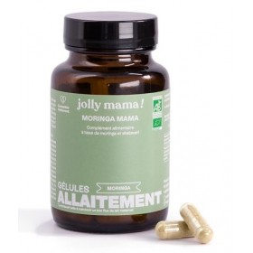Jolly mama! Moringa mama | Complément Alimentaire Allaitement | Shatavari et Moringa I 100% Bio et Vegan I Fabriqué en France