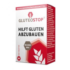 GluteoStop comprimés gluten | aident à décomposer le gluten en cas de sensibilité au gluten et dintolérance au gluten | alim ...