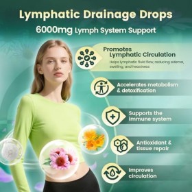 VivoNu Gouttes Bromélaïne - Drainage Lymphatique - 100% Naturel - Circulation Sanguine - 60 ml - sans OGM