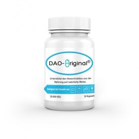 DAO-Original: La solution pour décomposer lhistamine des aliments - 30 gélules