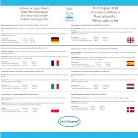 DAO-Original: La solution pour décomposer lhistamine des aliments - 30 gélules