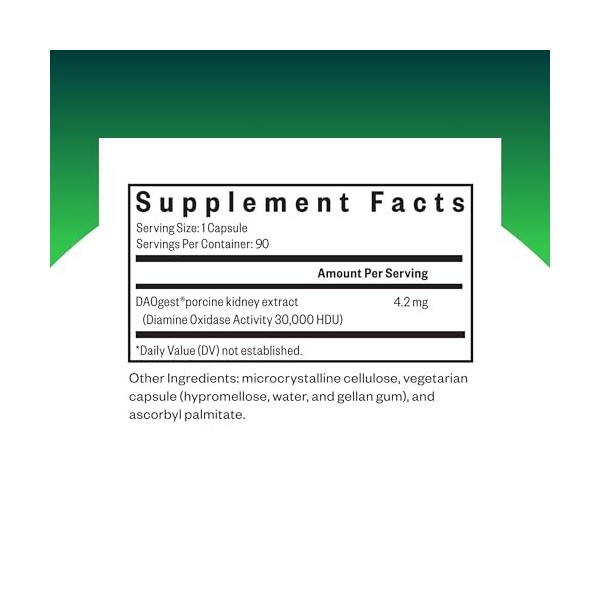 Seeking Health Histamine Digest – Soutien À la Sensibilité À Lhistamine et À la Santé Digestive – Blocage de Lhistamine – C