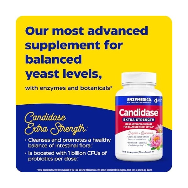 Enzymedica Candidase Extra Strength 42 Capsules