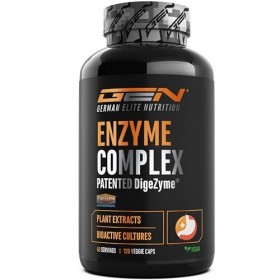 Complexe enzymatique - Enzymes digestives avec DigeZyme® breveté, bromélaïne, pepsine, papaïne, extraits végétaux et bactérie