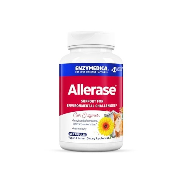 Enzymedica Allerase 60 Capsules