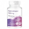 Vitamintrend Nattokinase 100mg, 180 comprimés de 100mg chacun 21.800 FU/g , hautement dosé, végétalien sans stéarate de magn