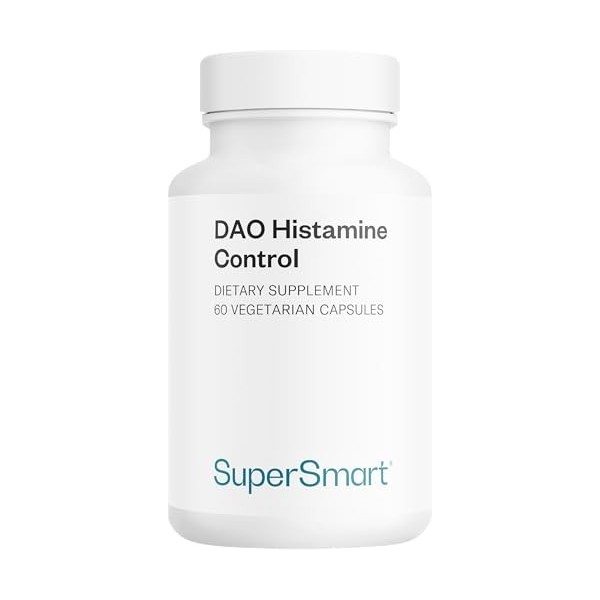 DAO Histamine Control - Enzyme DAO pour Décomposer l’Histamine Alimentaire - DAO Végane Microencapsulée et Gastro-Résistante