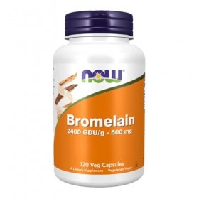 NOW Foods Bromelain, 500mg - 120 vcaps