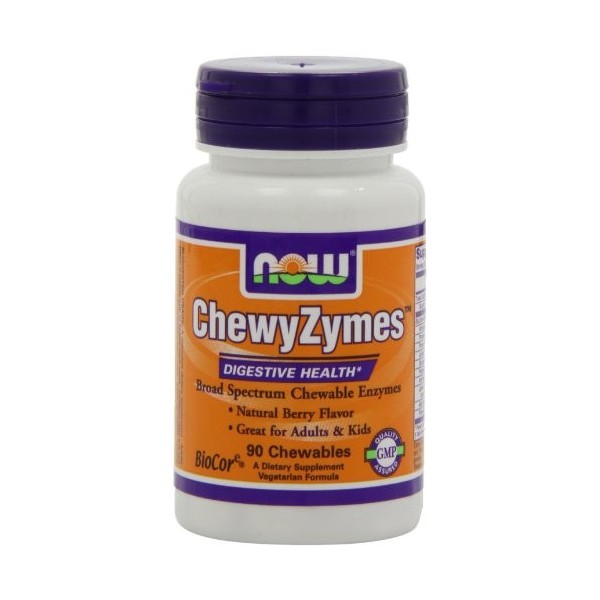 NOW Foods ChewyZymes - 90 chewables