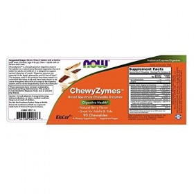 NOW Foods ChewyZymes - 90 chewables