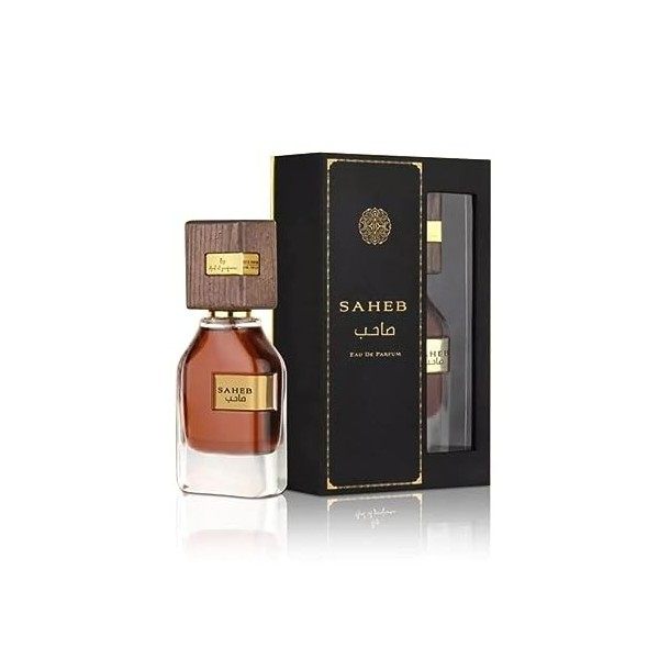 Eau de Parfum SAHEB 100ml Attar Unisexe EDP par Zaafaran Un parfum aux Fragrances Orientales Chaleureuses Fabriqué à Dubai