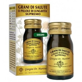 Dr Giorgini Grains de santé ou pilules de Lungavita Suprême - 90 g