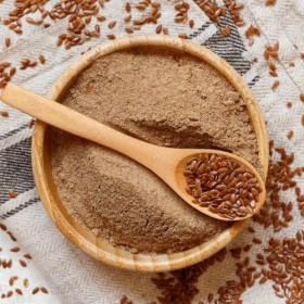 Graines de lin moulues 1 kg nut&me | Source de protéines | Riche en fibres | Sans gluten | Sans conservateurs ni additifs |