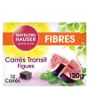 GAYELORD HAUSER - Carrés Transit Figues et Fibres - Spécial Transit - Source de Fibres - 12 Carrés - Paquet 120 g Fibre alime...