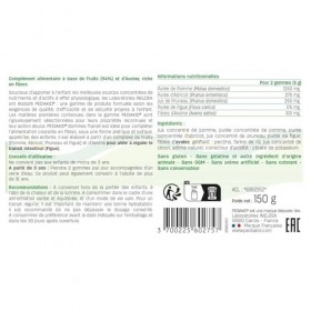PEDIAKID - Gommes Transit - Complément alimentaire à base de fruits et dAvoine - Riche en fibres - Aide à réguler le transit ...