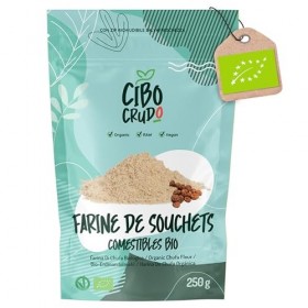Farine de Souchet Bio - 250g. Noix Tigrée Moulue Parfait Pour la Pâtisserie Naturel et Sans Additifs de Cyperus Esculentus Pa...